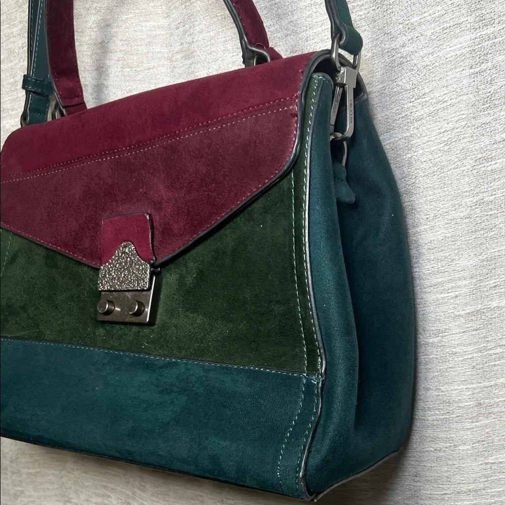 Parfois Color Block Women's Satchel Crossbody Bag
